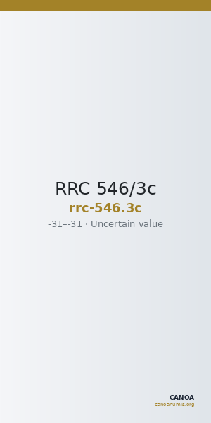 RRC 546/3c — CANOA