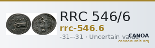 RRC 546/6 — CANOA