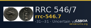 RRC 546/7 — CANOA