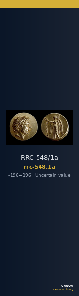 RRC 548/1a — CANOA