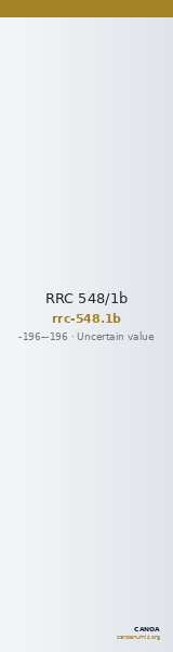 RRC 548/1b — CANOA