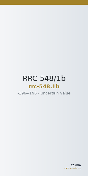 RRC 548/1b — CANOA