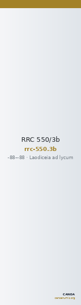 RRC 550/3b — CANOA
