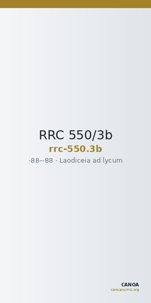 RRC 550/3b — CANOA