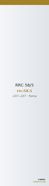 RRC 58/5 — CANOA