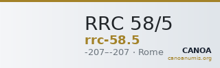 RRC 58/5 — CANOA