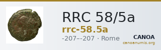 RRC 58/5a — CANOA