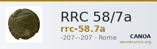 RRC 58/7a — CANOA