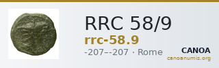 RRC 58/9 — CANOA