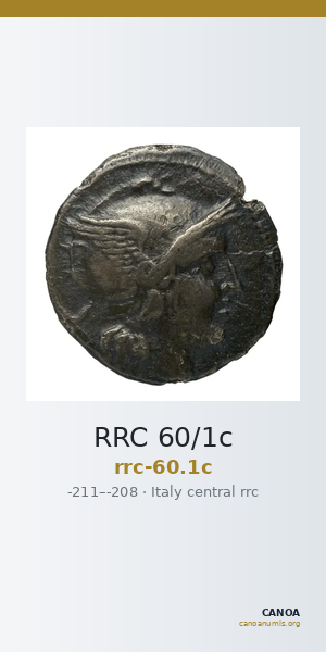 RRC 60/1c — CANOA