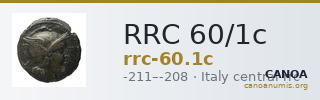 RRC 60/1c — CANOA