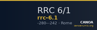 RRC 6/1 — CANOA