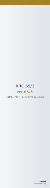 RRC 65/3 — CANOA