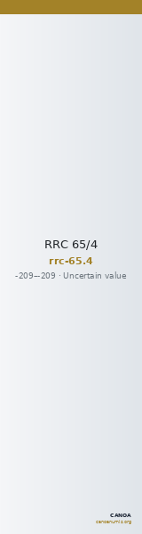 RRC 65/4 — CANOA