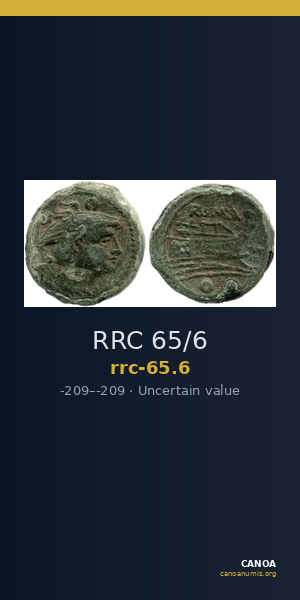RRC 65/6 — CANOA