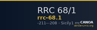 RRC 68/1 — CANOA
