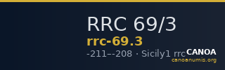RRC 69/3 — CANOA