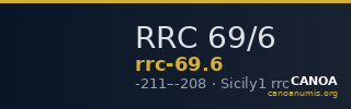 RRC 69/6 — CANOA