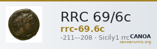 RRC 69/6c — CANOA