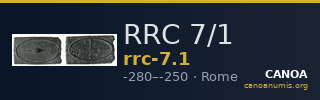 RRC 7/1 — CANOA
