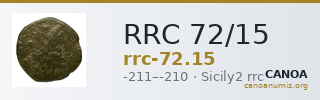 RRC 72/15 — CANOA