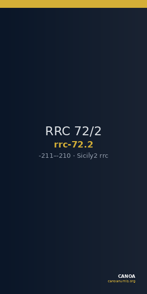 RRC 72/2 — CANOA