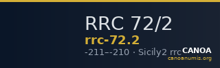 RRC 72/2 — CANOA