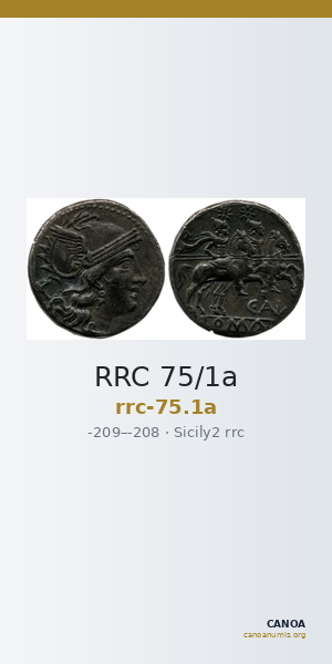 RRC 75/1a — CANOA