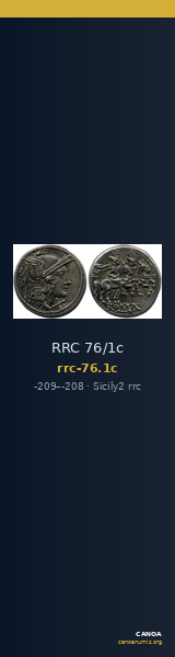 RRC 76/1c — CANOA