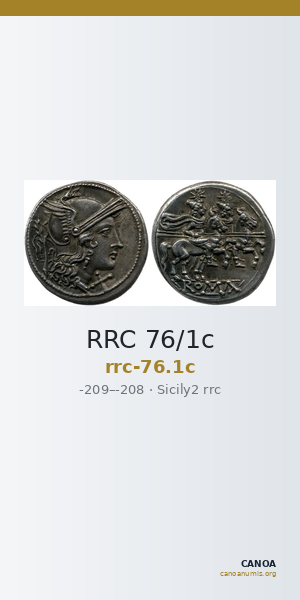 RRC 76/1c — CANOA