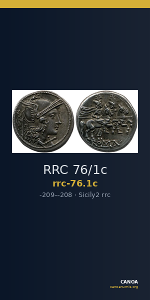 RRC 76/1c — CANOA