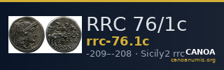 RRC 76/1c — CANOA
