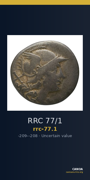 RRC 77/1 — CANOA