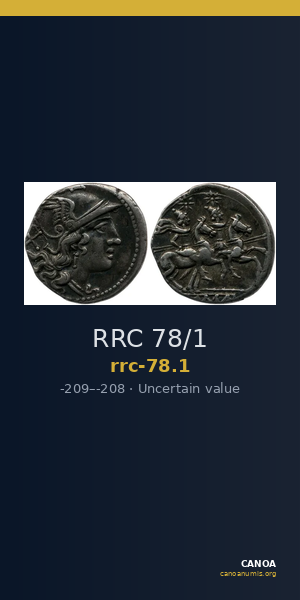RRC 78/1 — CANOA