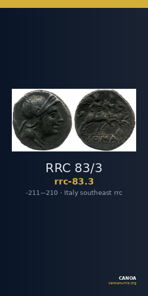 RRC 83/3 — CANOA