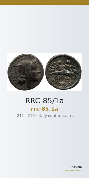 RRC 85/1a — CANOA