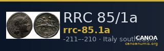 RRC 85/1a — CANOA