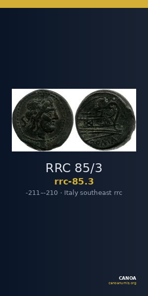 RRC 85/3 — CANOA