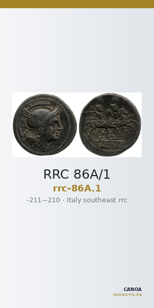 RRC 86A/1 — CANOA