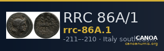 RRC 86A/1 — CANOA