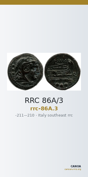 RRC 86A/3 — CANOA