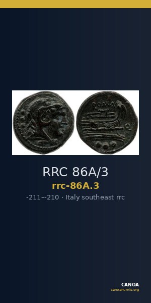 RRC 86A/3 — CANOA