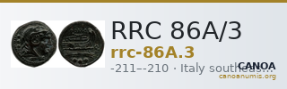 RRC 86A/3 — CANOA