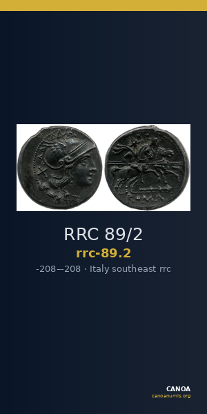 RRC 89/2 — CANOA