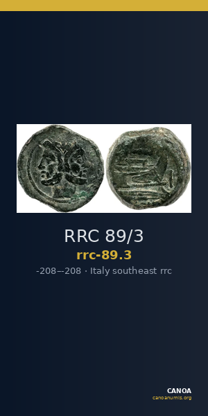 RRC 89/3 — CANOA