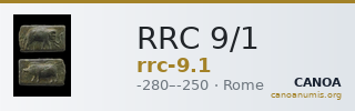 RRC 9/1 — CANOA