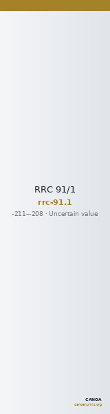 RRC 91/1 — CANOA