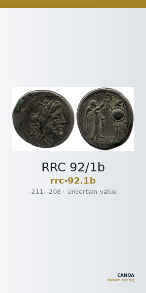 RRC 92/1b — CANOA