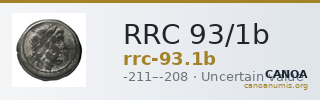 RRC 93/1b — CANOA