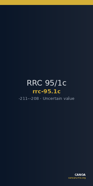 RRC 95/1c — CANOA